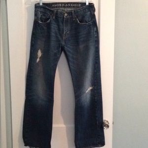Men’s American Eagle Low Rise Boot Cut Jeans - 32